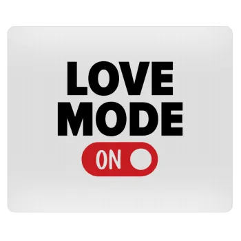 LOVE MODE ON, Mousepad rect 23x19cm
