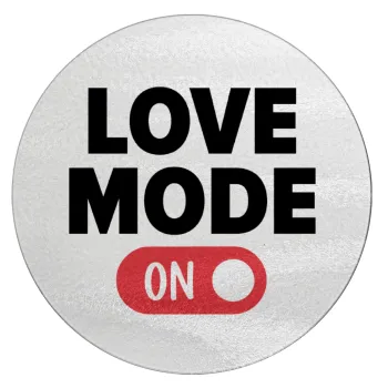 LOVE MODE ON, Επιφάνεια κοπής γυάλινη στρογγυλή (30cm)