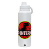 1L Stainless Steel Thermal Bottle with Phone Holder & Double Wall Insulation