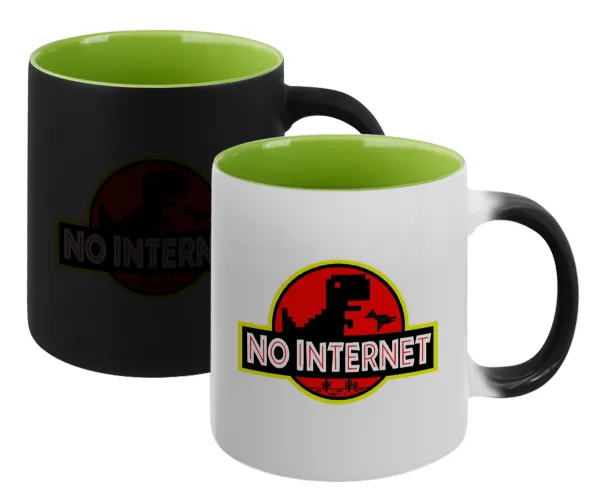 No internet — Μαγική εσωτερικό πράσινη