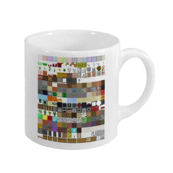 Minecraft blocks, Κουπάκι κεραμικό, για espresso 150ml