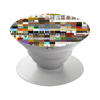 Minecraft blocks, Phone Holders Stand  White Hand-held Mobile Phone Holder