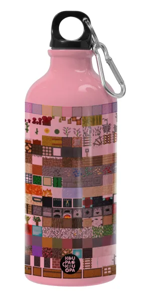 Minecraft blocks — Water bottle 600ml