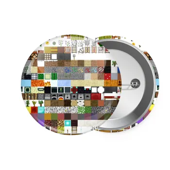 Minecraft blocks, Κονκάρδα παραμάνα 7.5cm