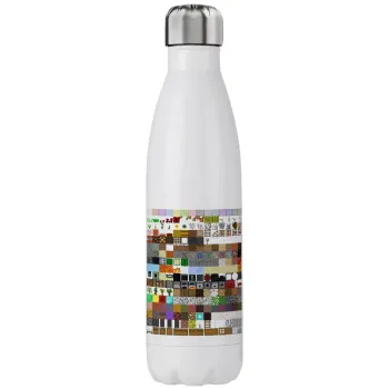Minecraft blocks, Stainless steel, double-walled, 750ml