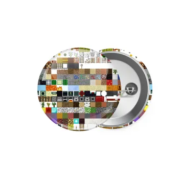 Minecraft blocks, Κονκάρδα παραμάνα 5.9cm