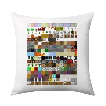 Minecraft blocks, Sofa cushion 40x40cm includes filling