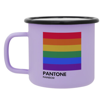 Pantone Rainbow, Κούπα Μεταλλική εμαγιέ ΜΑΤ Light Pastel Purple 360ml