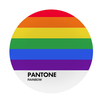 Pantone Rainbow, Mousepad Στρογγυλό 20cm