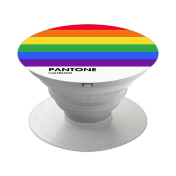 Pantone Rainbow, Phone Holders Stand  White Hand-held Mobile Phone Holder