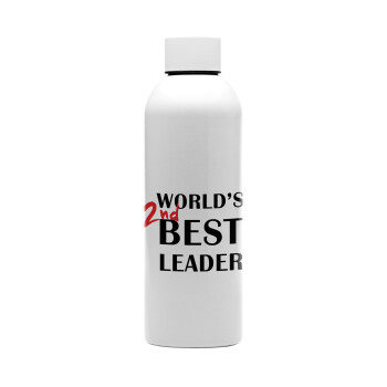 World's 2nd Best leader , Μεταλλικό παγούρι νερού, 304 Stainless Steel 800ml