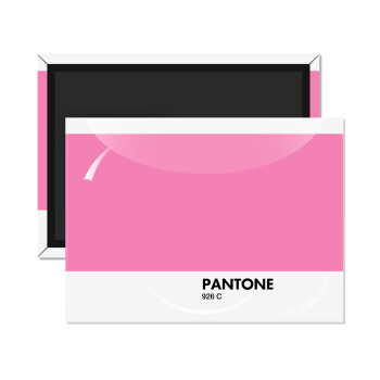 PANTONE Pink C, Ορθογώνιο μαγνητάκι ψυγείου διάστασης 9x6cm