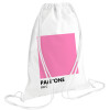 Backpack pouch GYMBAG white (28x40cm)