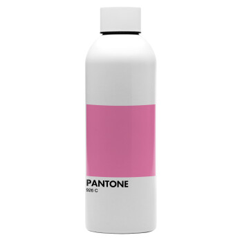 PANTONE Pink C, Μεταλλικό παγούρι νερού, 304 Stainless Steel 800ml