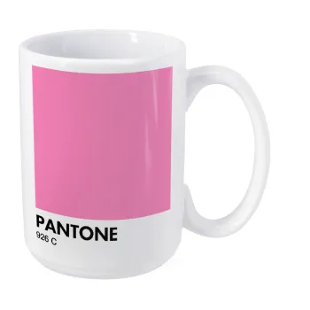 PANTONE Pink C, Κούπα Mega, κεραμική, 450ml