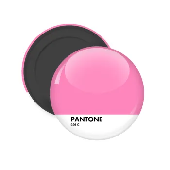 PANTONE Pink C, Μαγνητάκι ψυγείου στρογγυλό διάστασης 5cm