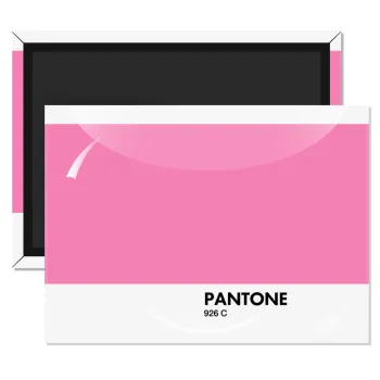 PANTONE Pink C, Ορθογώνιο μαγνητάκι ψυγείου διάστασης 9x6cm