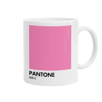 PANTONE Pink C, Κούπα, κεραμική, 330ml