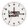 Lorem ipsum, Ρολόι τοίχου ξύλινο (20cm)