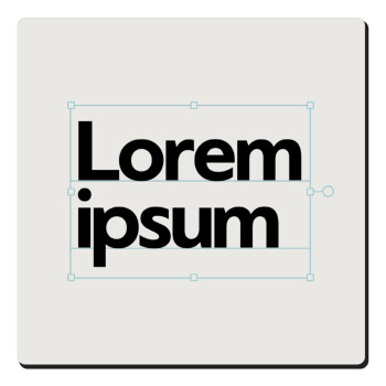 Lorem ipsum, Τετράγωνο μαγνητάκι ξύλινο 6x6cm