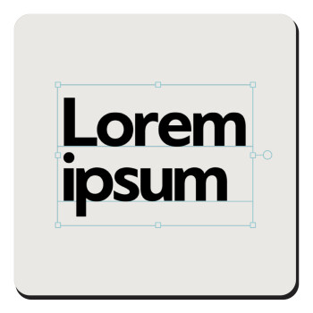 Lorem ipsum, Τετράγωνο μαγνητάκι ξύλινο 9x9cm