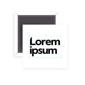 Lorem ipsum, Μαγνητάκι ψυγείου τετράγωνο διάστασης 5x5cm