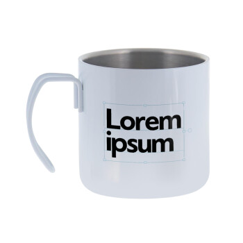 Lorem ipsum, Mug Stainless steel double wall 400ml