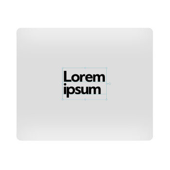 Lorem ipsum, Mousepad ορθογώνιο 23x19cm