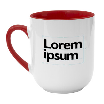Lorem ipsum, Κούπα κεραμική tapered 260ml