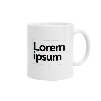 Lorem ipsum, Κούπα, κεραμική, 330ml (1 τεμάχιο)