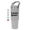 GREY color, 890ml (30oz) stainless Steel Tumbler with Handle