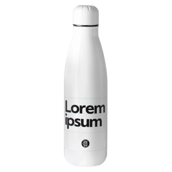 Lorem ipsum, Μεταλλικό παγούρι Stainless steel, 700ml