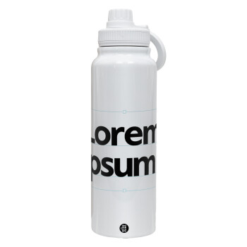 Lorem ipsum, 1L Stainless Steel Thermal Bottle with Phone Holder & Double Wall Insulation
