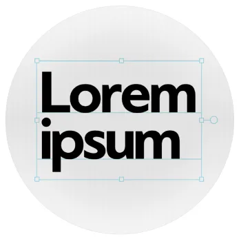 Lorem ipsum, Mousepad Στρογγυλό 20cm