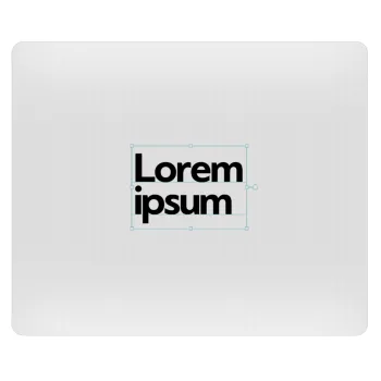 Lorem ipsum, Mousepad rect 23x19cm