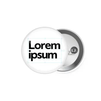 Lorem ipsum, Κονκάρδα παραμάνα 5.9cm