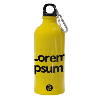 Lorem ipsum, Παγούρι νερού 600ml