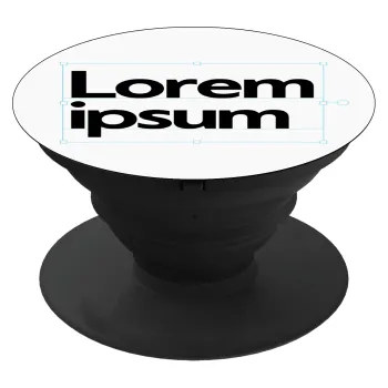 Lorem ipsum, Phone Holders Stand  Μαύρο Βάση Στήριξης Κινητού στο Χέρι