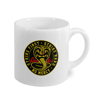 cobra kai strike first dojo, Κουπάκι κεραμικό, για espresso 150ml
