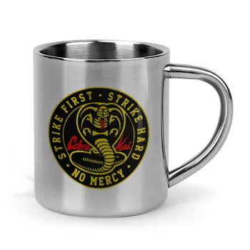 cobra kai strike first dojo, Κούπα Ανοξείδωτη διπλού τοιχώματος 300ml