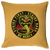 Sofa cushion YELLOW 50x50cm includes filling