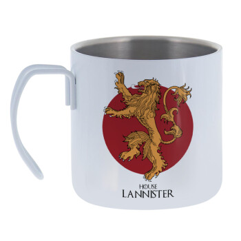 House Lannister GOT, Mug Stainless steel double wall 400ml