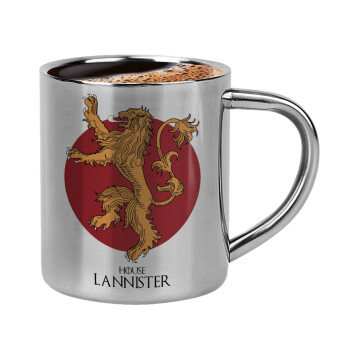 House Lannister GOT, Κουπάκι μεταλλικό διπλού τοιχώματος για espresso (220ml)