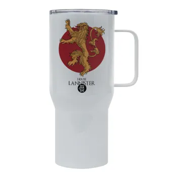 House Lannister GOT, Tumbler με καπάκι, διπλού τοιχώματος (θερμό) 750L