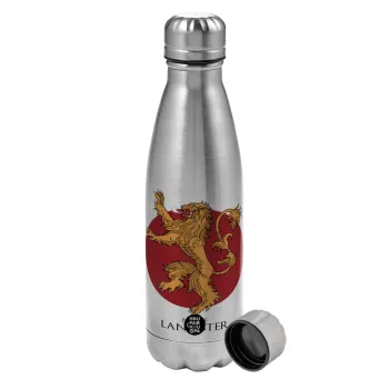 House Lannister GOT, Metallic water bottle, stainless steel, 750ml