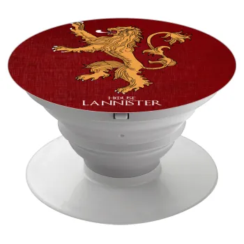 House Lannister GOT, Phone Holders Stand  White Hand-held Mobile Phone Holder