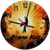 Ρολόι τοίχου ξύλινο (30cm)