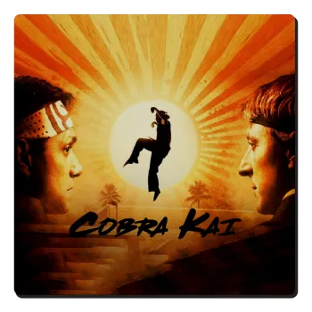 Cobra Kai, Τετράγωνο μαγνητάκι ξύλινο 6x6cm