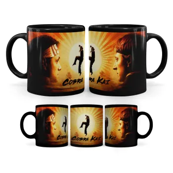 Cobra Kai, Κούπα Μαύρη, κεραμική, 330ml