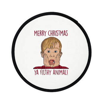home alone, Merry Christmas ya filthy animal, Βεντάλια υφασμάτινη αναδιπλούμενη με θήκη (20cm)